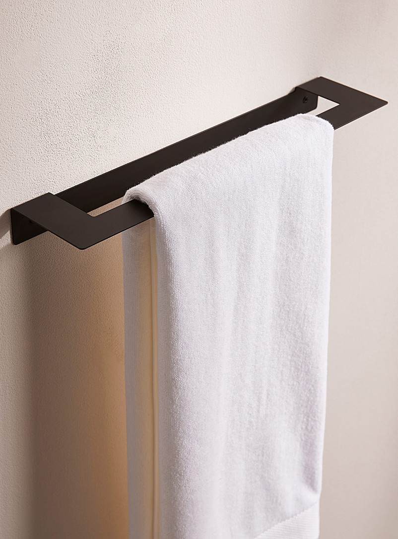 Studio Maisonnette Black Linear towel bar
