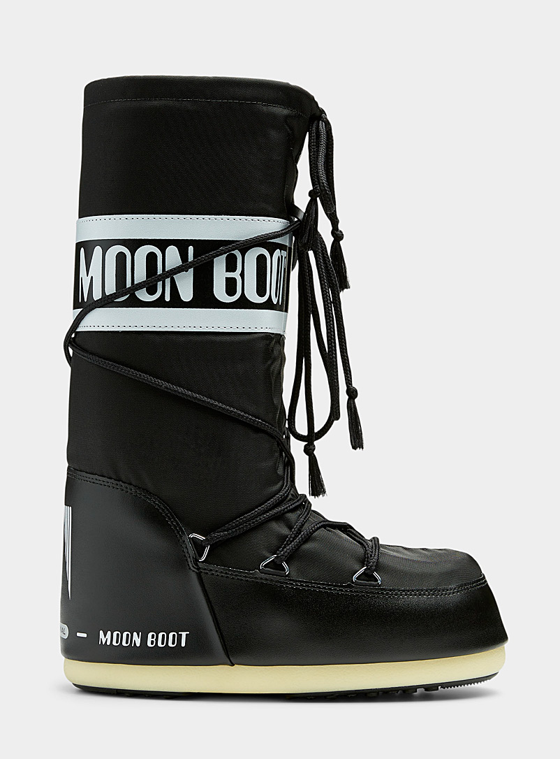 Moon Boot Black Icon lunar boots Women for women