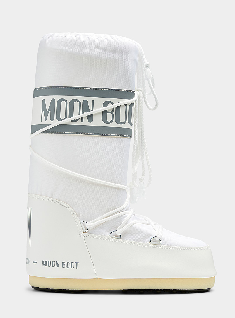 Moon Boot: La botte lunaire Icon Femme Blanc pour femme