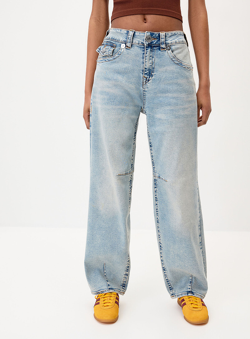 Flap pockets baggy jean product image 2