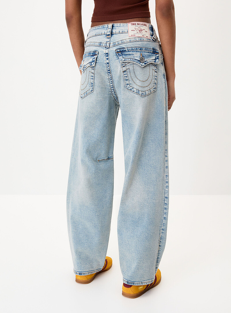 Flap pockets baggy jean product image 3