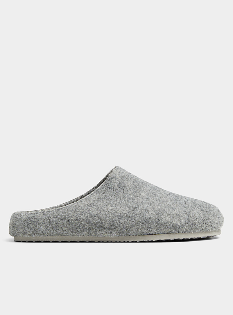 Felted cloud mule slippers | Miiyu | Shop Women's Slippers Online | Simons