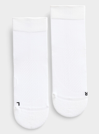 I.FIV5: La chaussette cheville maille respirante Rose pour femme