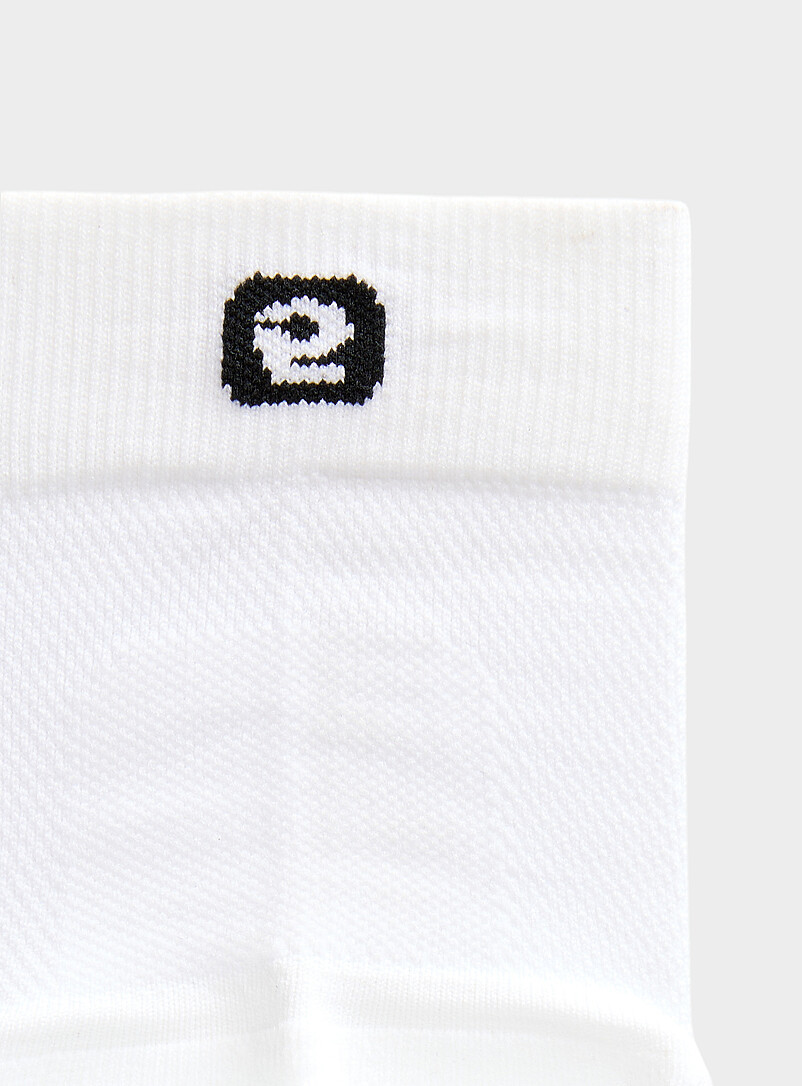 I.FIV5: La chaussette cheville maille respirante Noir pour femme