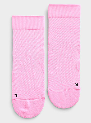 Breathable knit ankle socks