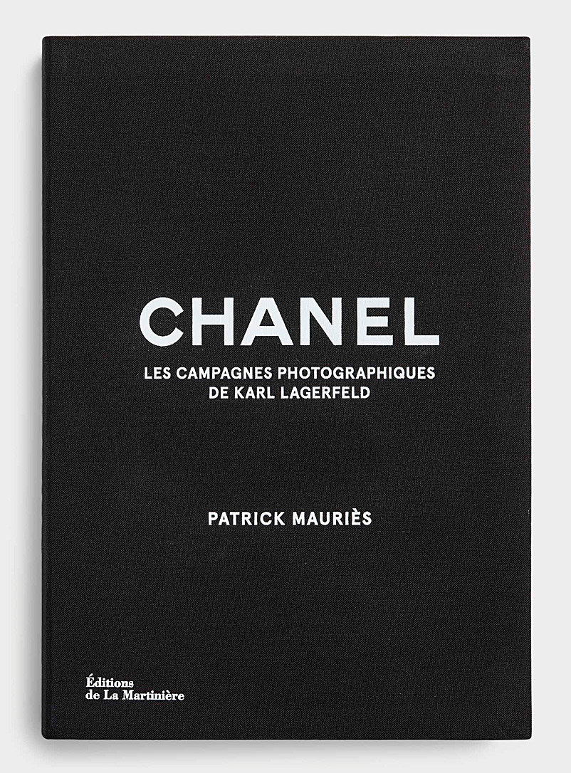Éditions de La Martinière: Le livre Chanel : Les campagnes photographiques de Karl Lagerfeld Assorti pour homme