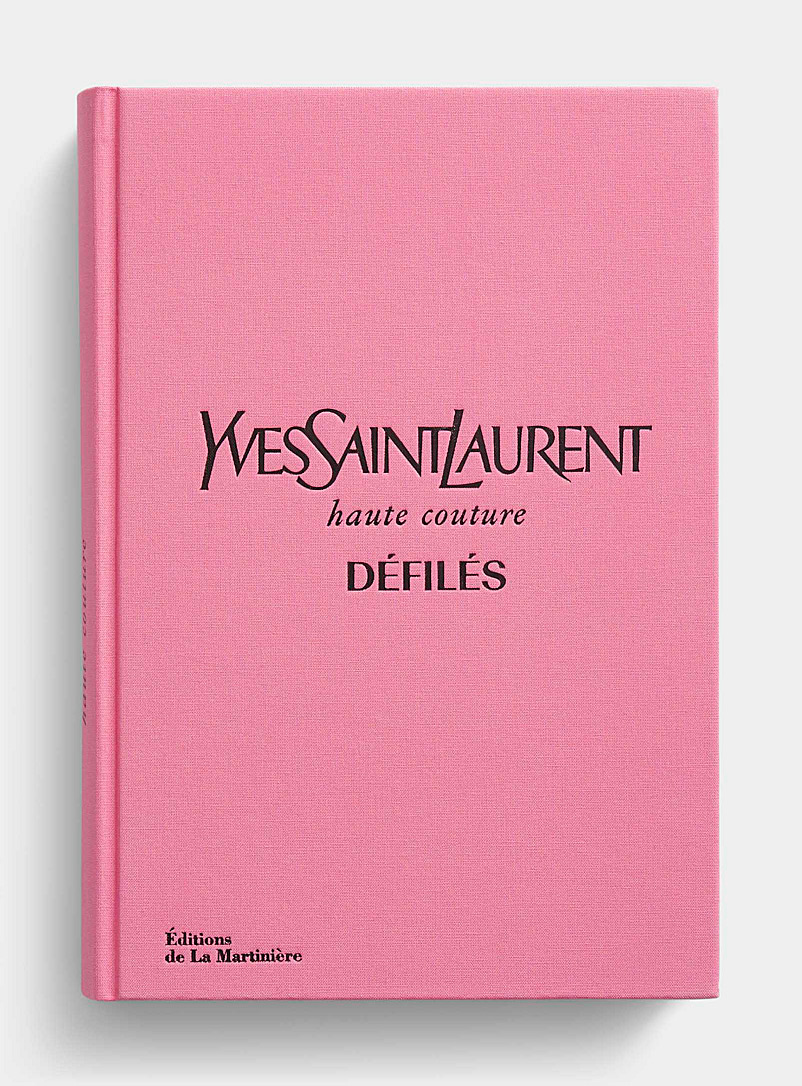 Éditions de La Martinière Assorted Yves Saint Laurent Défilés book for men
