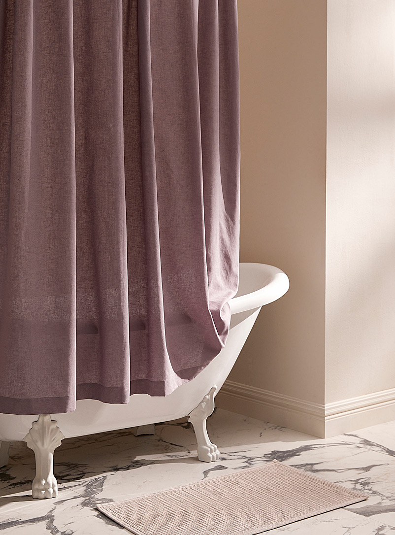 Simons Maison Lilacs Chambray shower curtain