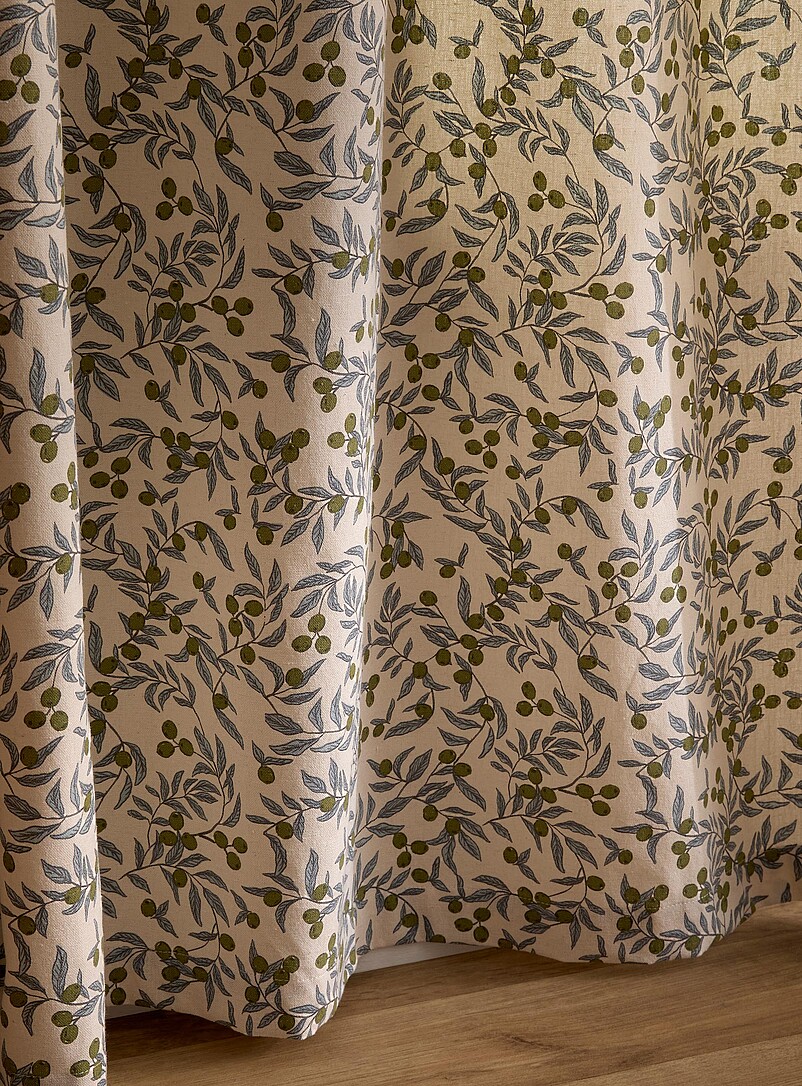 Olive branch curtain One panel 140 x 220 cm product image 2