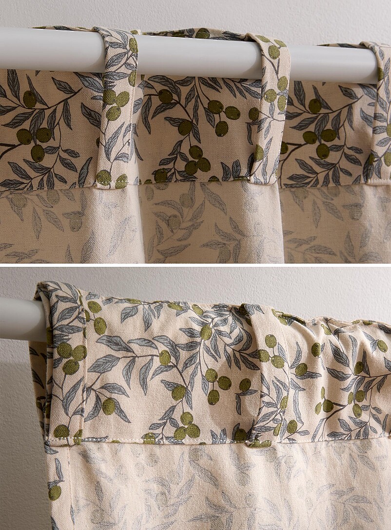 Olive branch curtain One panel 140 x 220 cm product image 3