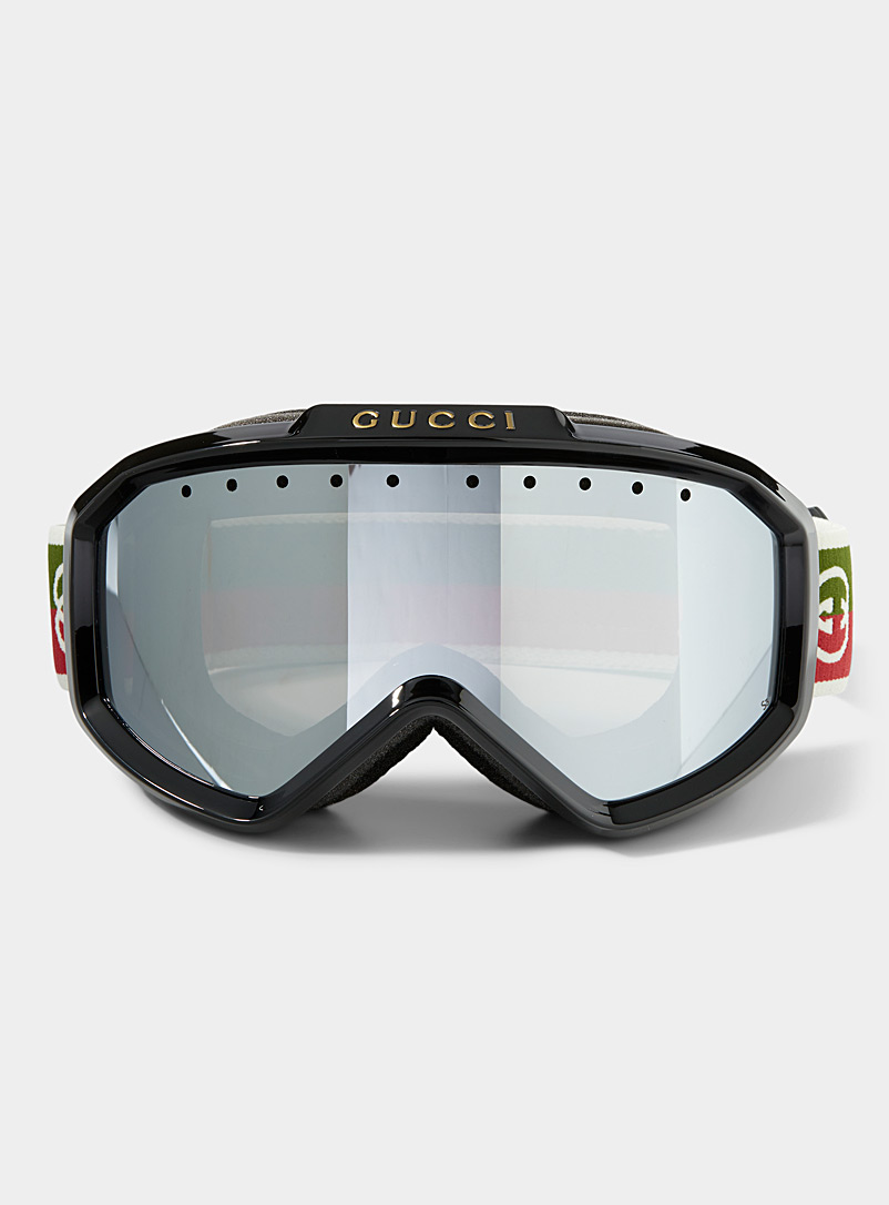 Les lunettes de ski élastique signature, Gucci