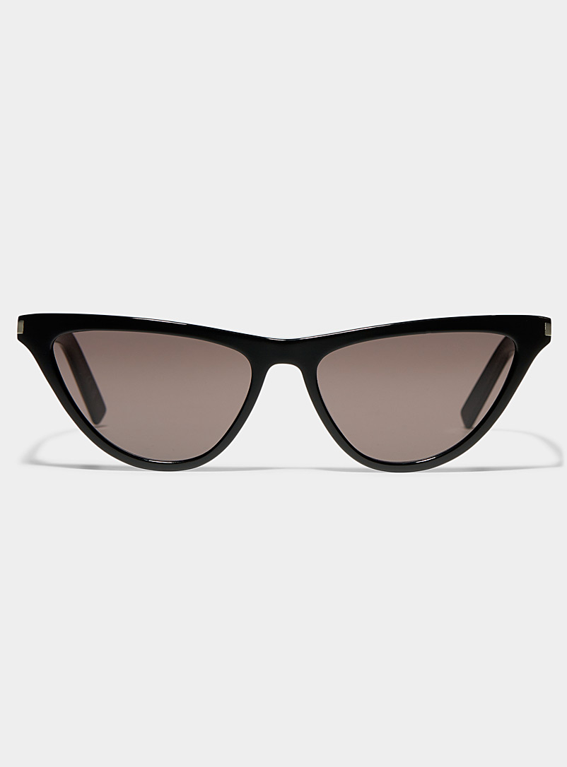 Saint Laurent Oxford Small black cat-eye sunglasses for women