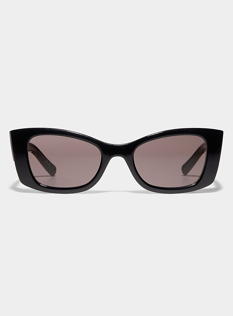 Saint Laurent Black Cat-eye angular sunglasses for women