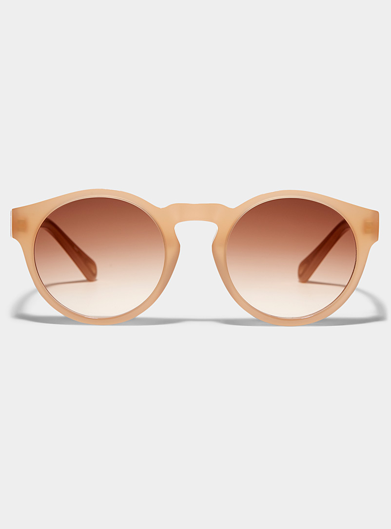 Chloé Cream Beige Xena round sunglasses for women