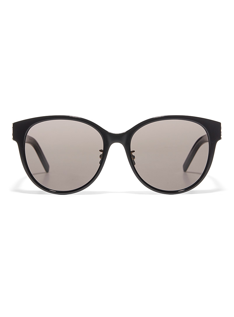 Saint Laurent Black Round cat-eye sunglasses for women