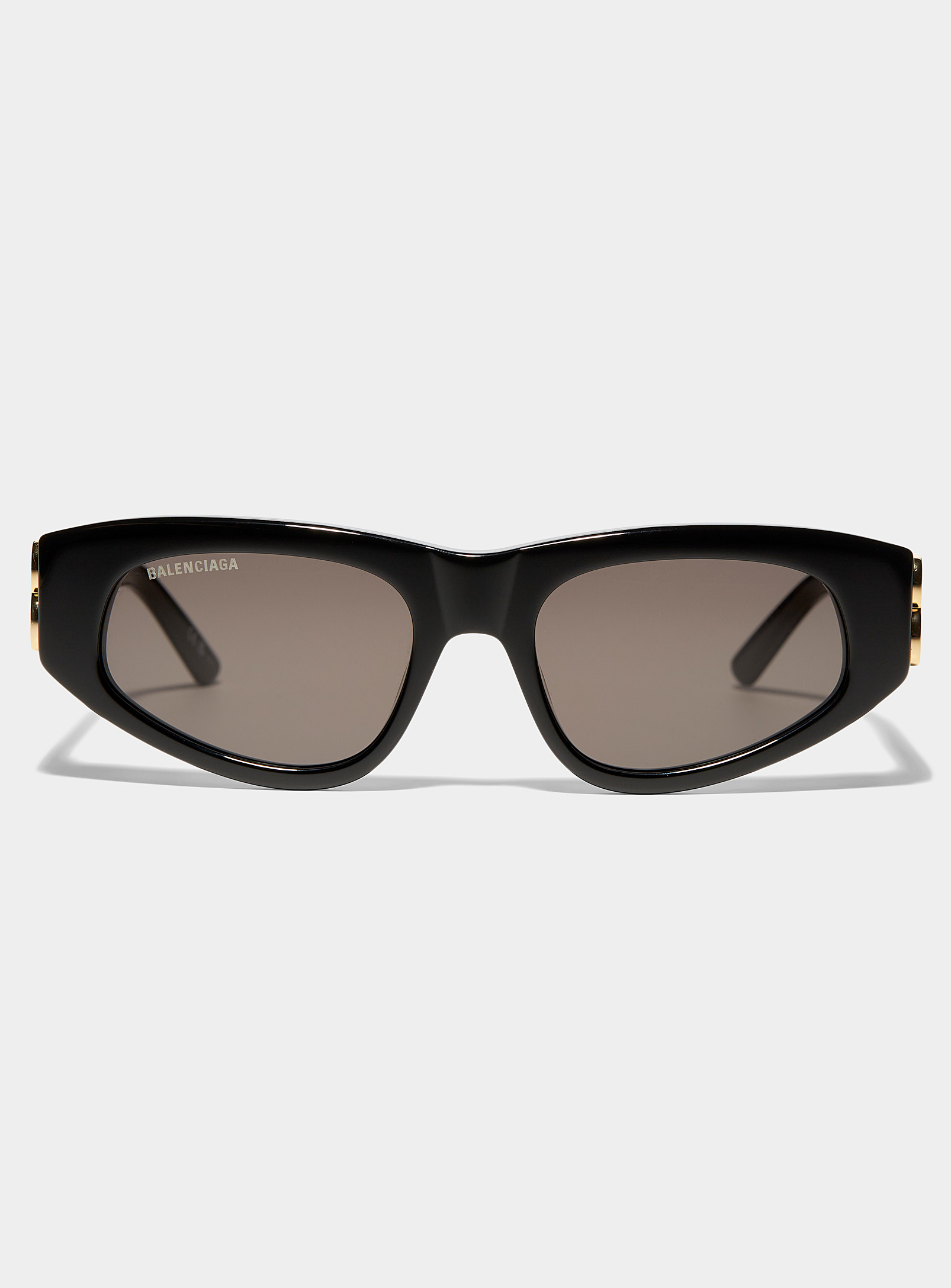 Balenciaga Golden B Black Sunglasses | ModeSens