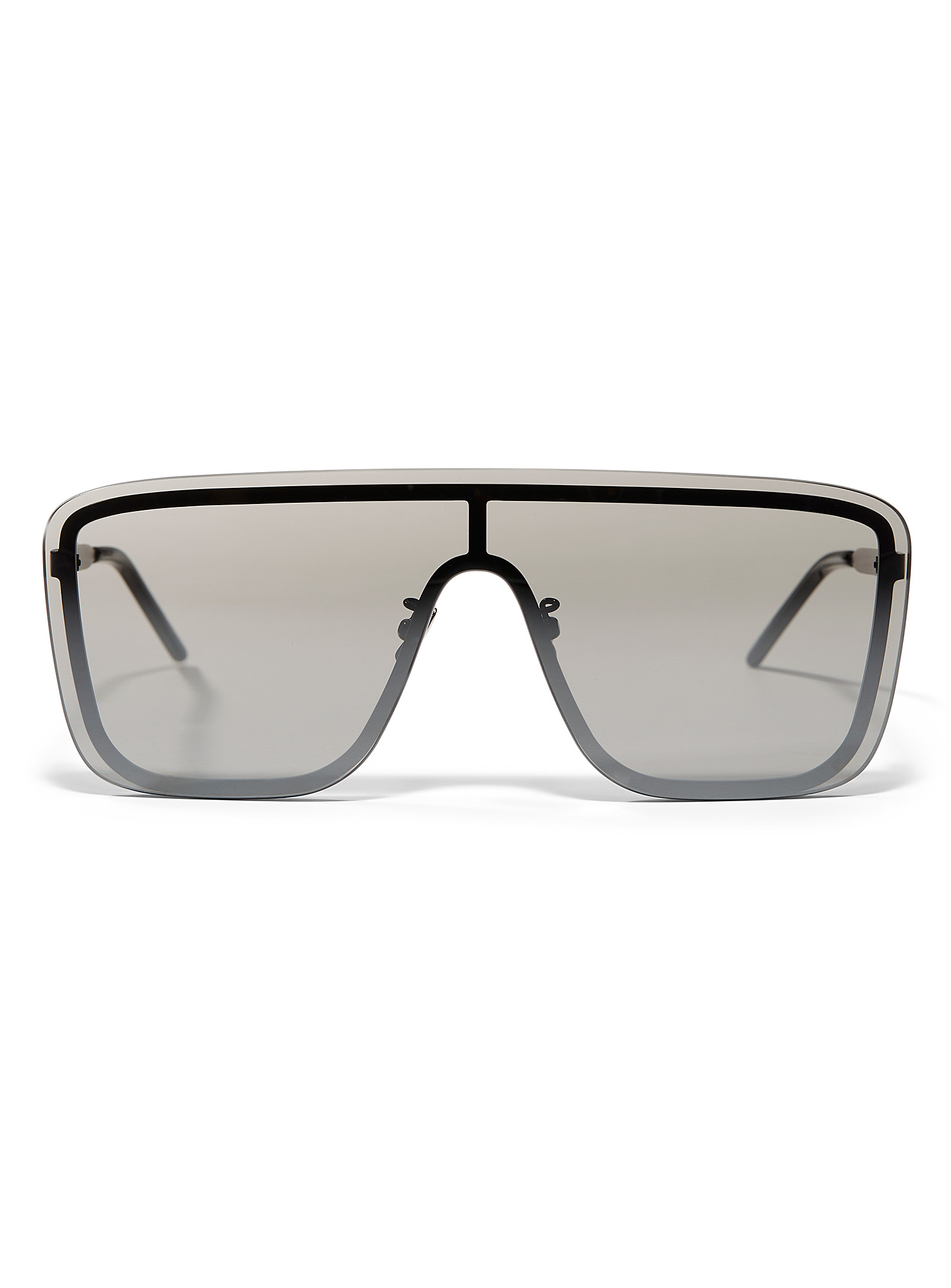 Saint Laurent - Black shield sunglasses