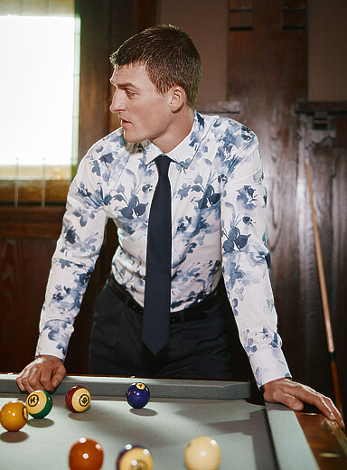 Floral shadow shirt <b>Comfort fit</b>