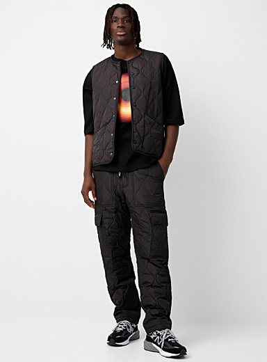 Geo quilted cargo pant | Taion | | Simons