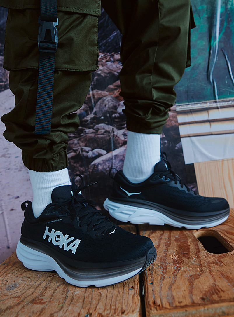 Hoka: Le sneaker Bondi 8 Homme Noir pour homme