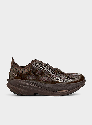 Hoka Brown Mach X Cage chocolate brown running shoes Women for women
