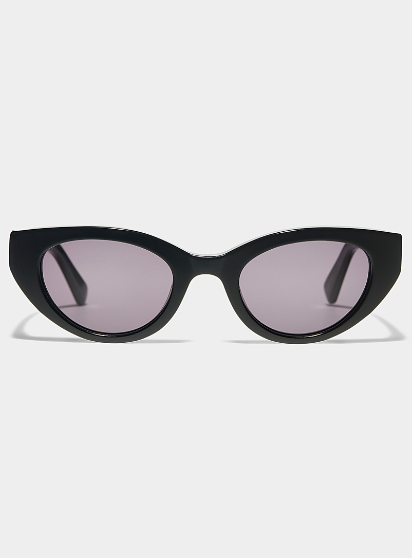 French Kiwis Black Camille sunglasses for women