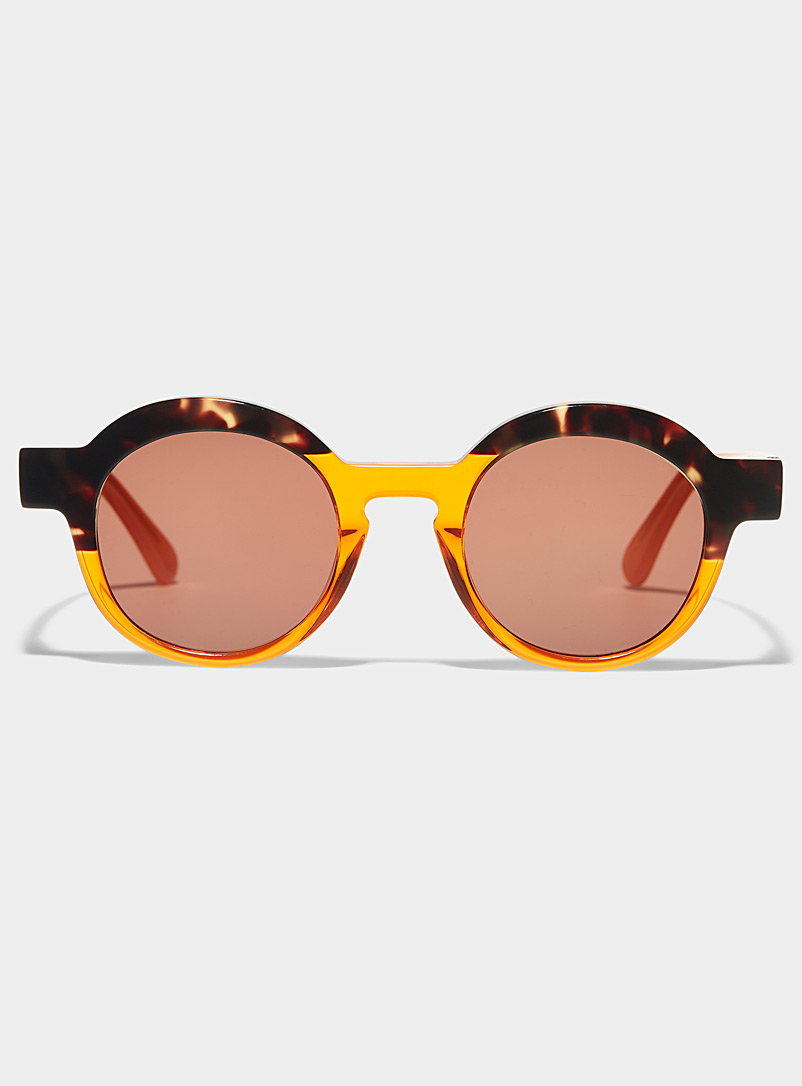 French Kiwis Orange Charlotte sunglasses for women