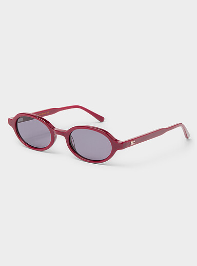 Les lunettes de soleil ovales &eacute;troites Mila