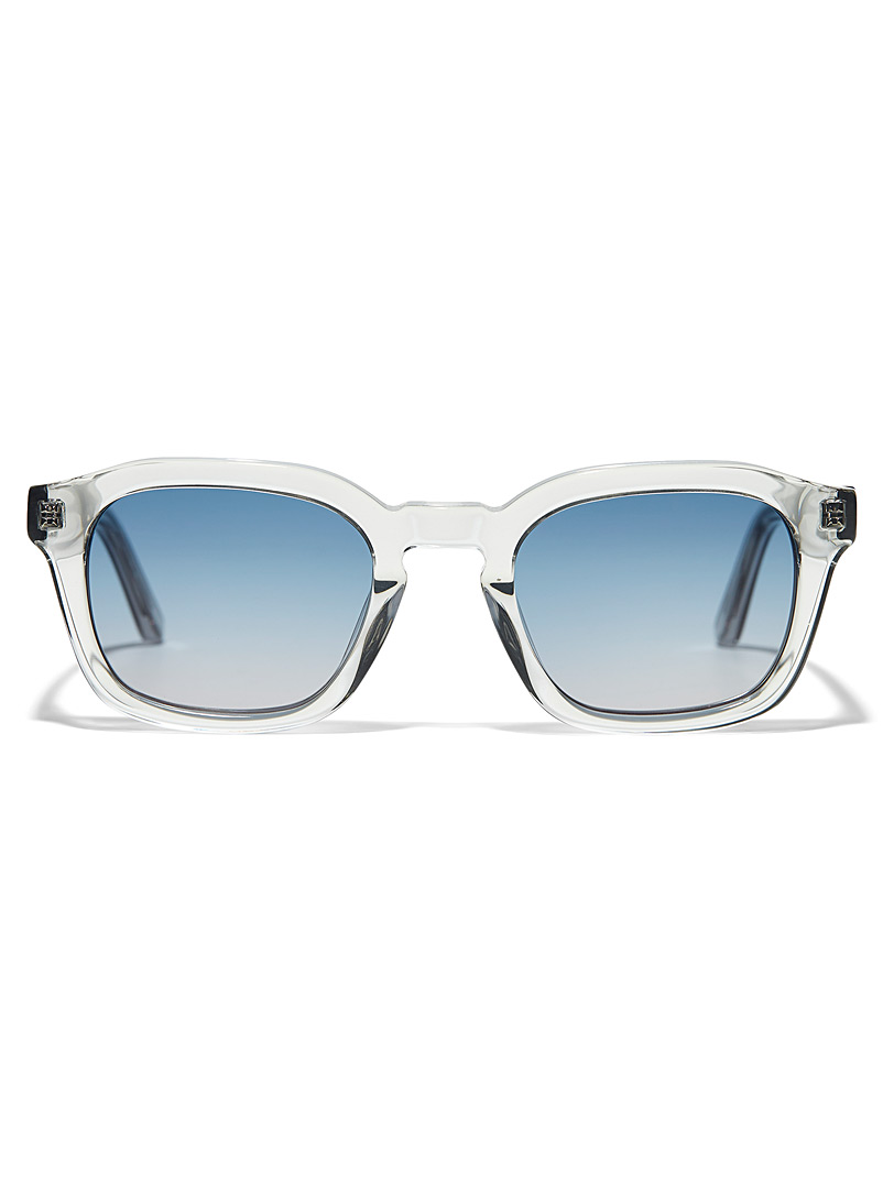French Kiwis Grey Oscar square sunglasses for men