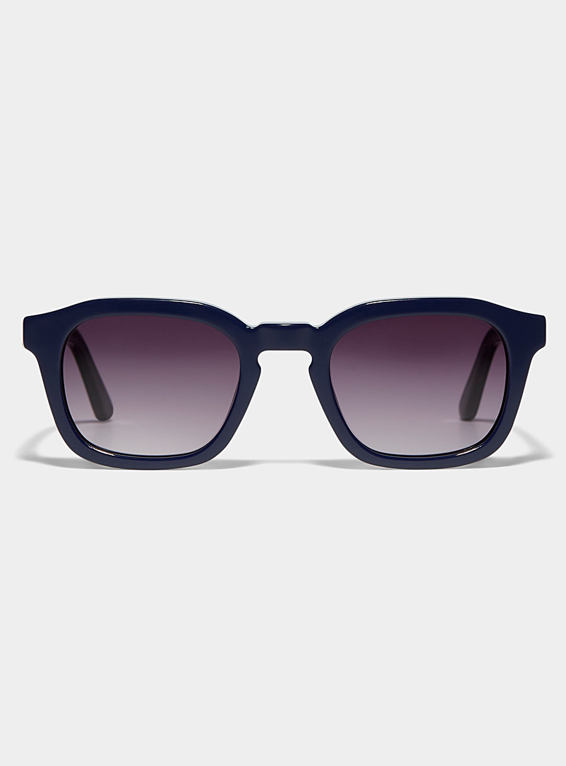 French Kiwis Royal/Sapphire Blue Oscar square sunglasses for men