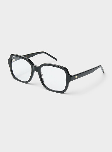Ella oversized square reading glasses