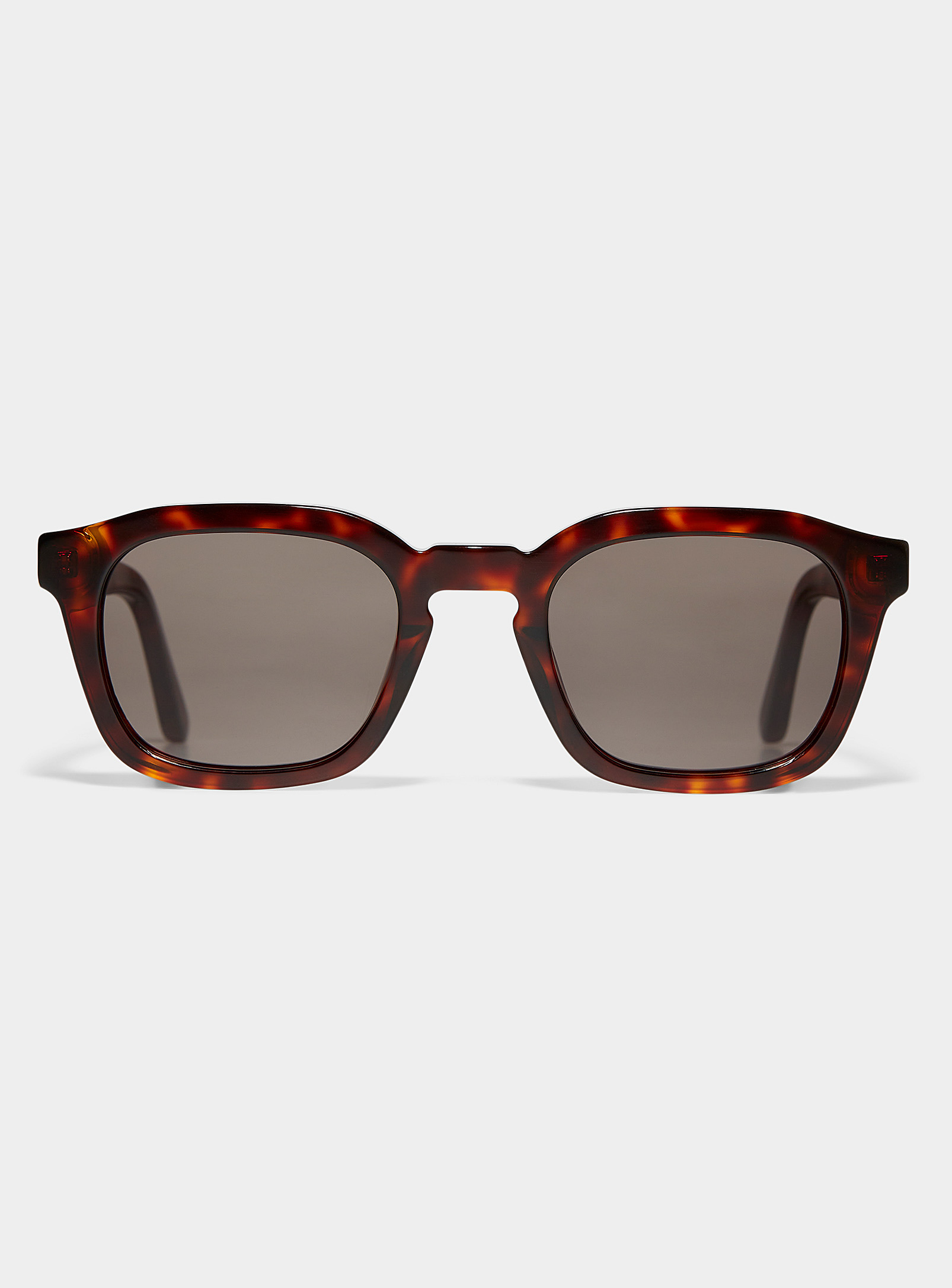 French Kiwis Oscar Square Sunglasses In Brown