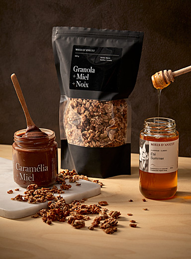 L'ensemble Saveurs du matin &agrave; butiner
