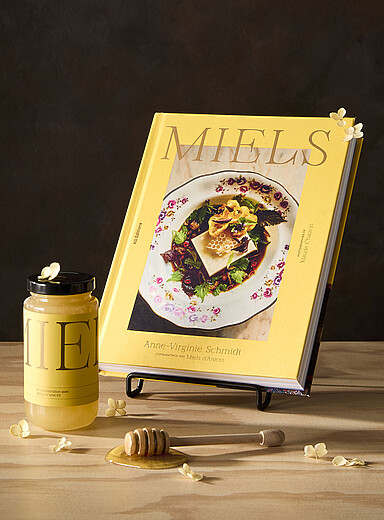 Le duo livre MIELS et miel brut d'automne Ensemble de 2 produits