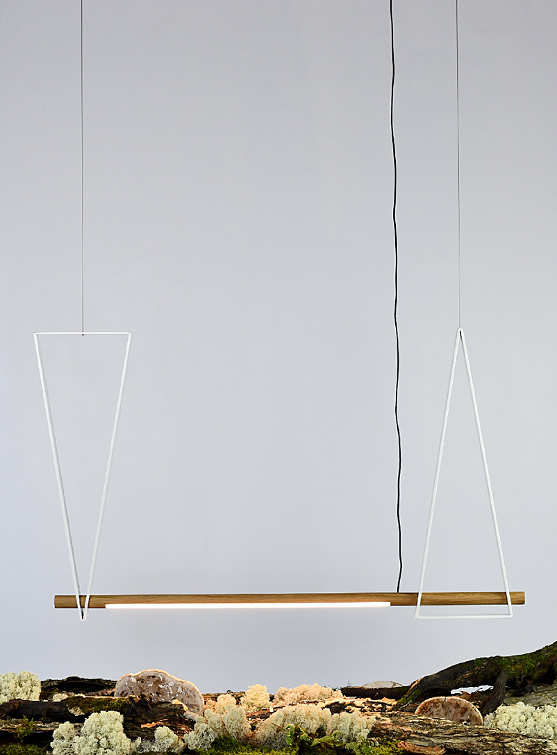 Atelier Stöbben White Dovell hanging lamp