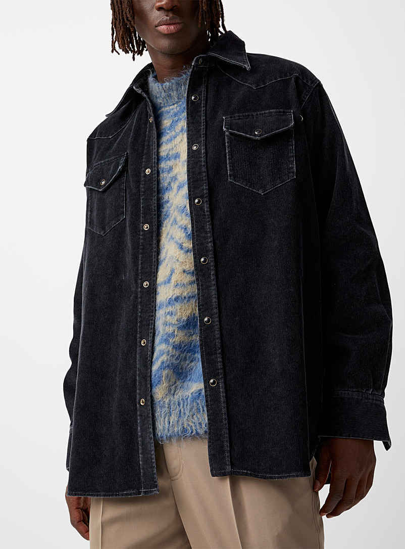 Western corduroy shirt | Acne Studios | Shop Men's Designer Acne Online ...