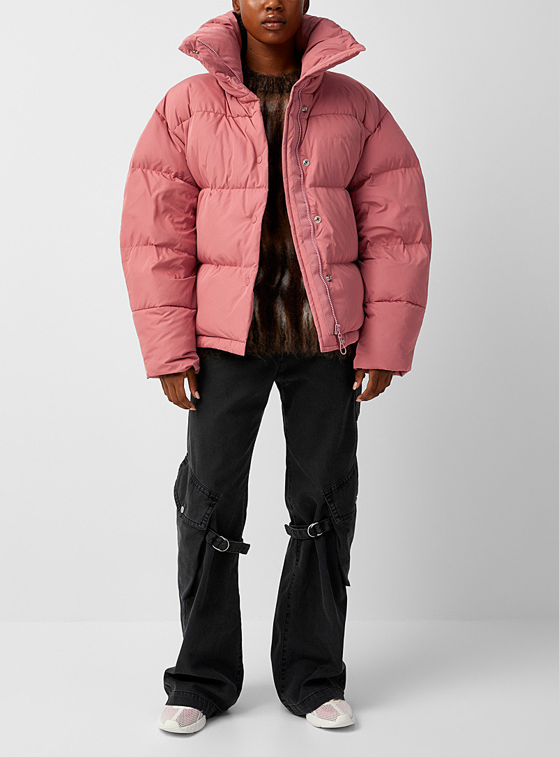 Acne Studios Dusky Pink Pink quilted jacket for women