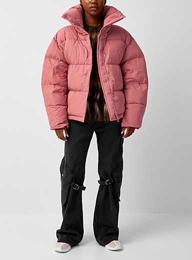 Pink quilted jacket | Acne Studios | Shop Women's Designer Acne Online ...