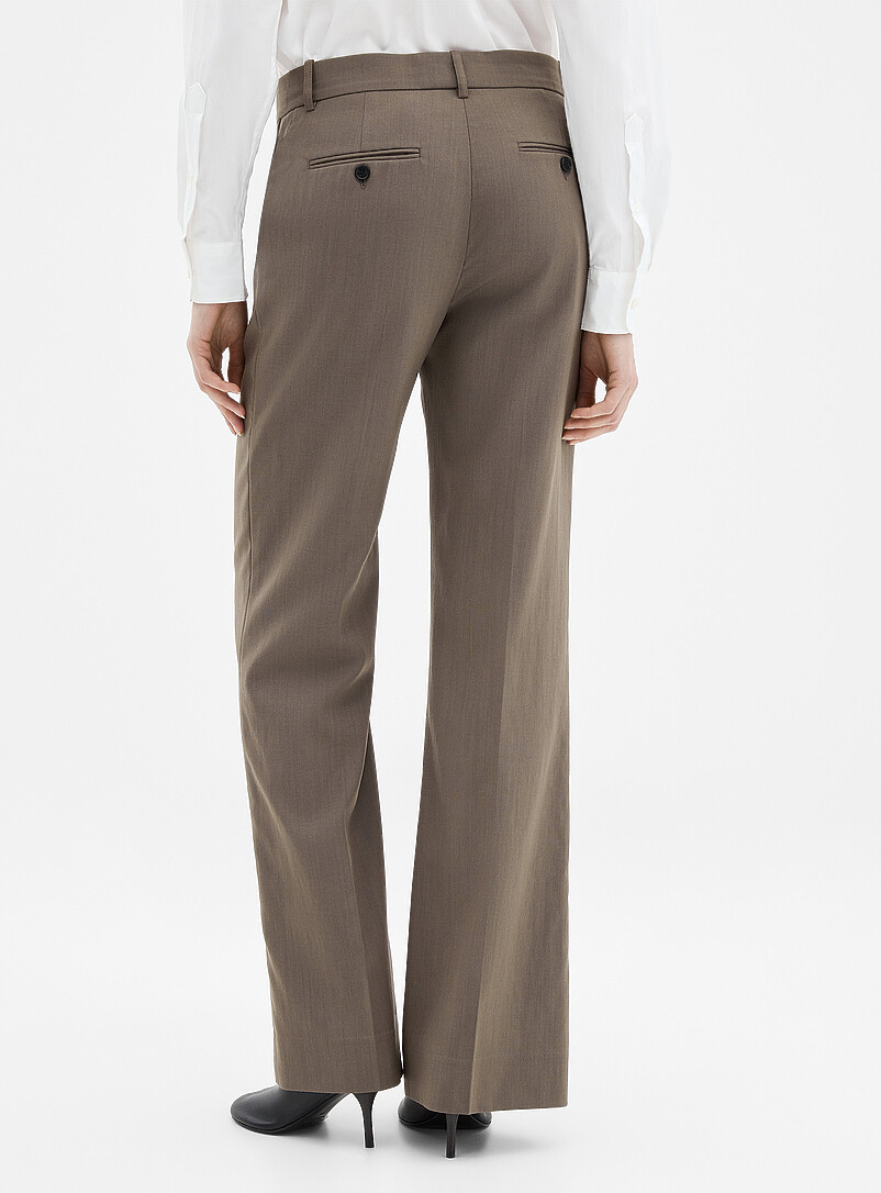 Straight-leg wool blend pant | Acne Studios | | Simons