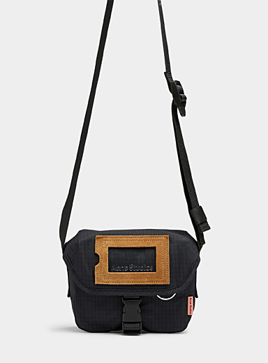 Ripstop canvas messenger bag | Acne Studios | Shop Women's