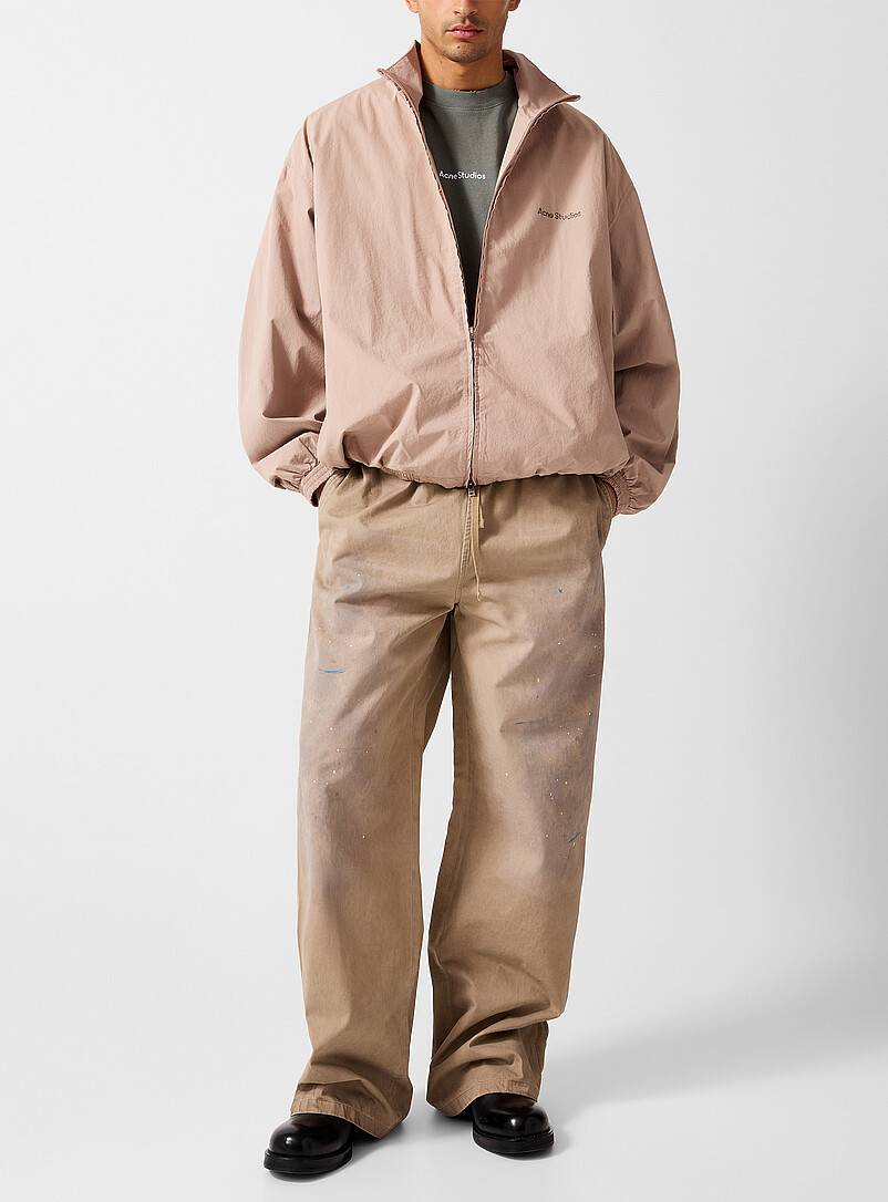 Paint splotches rugged twill pant product image (primary)