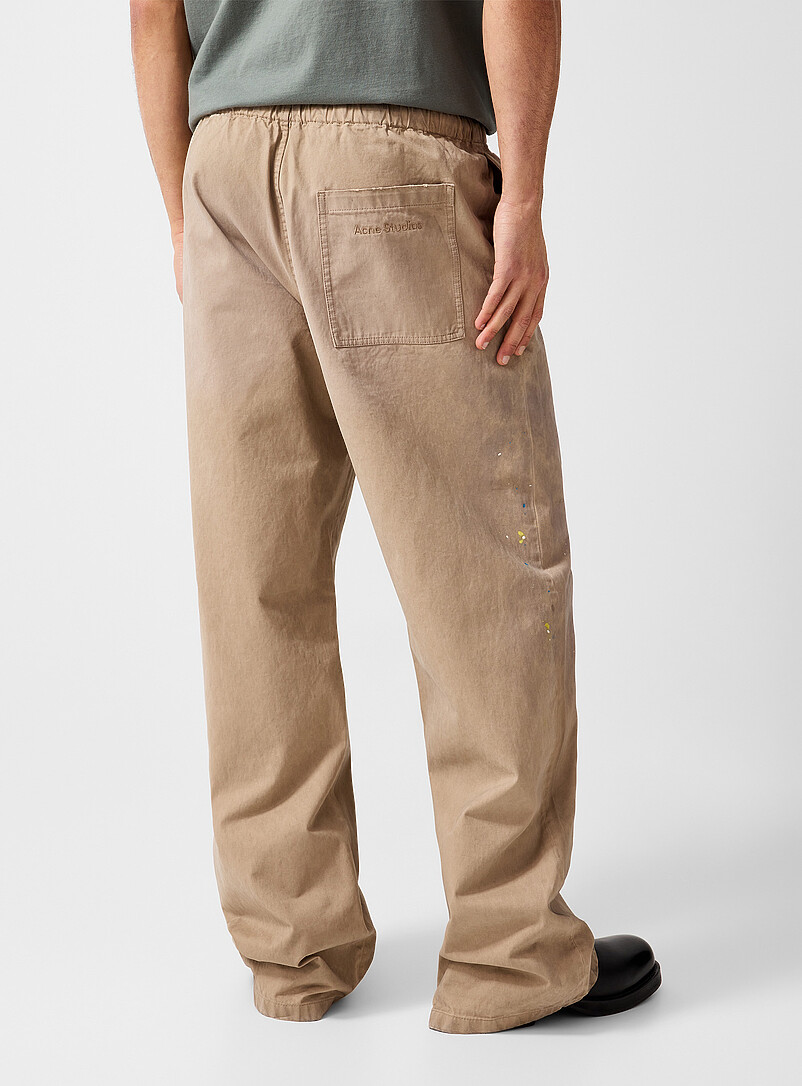 Paint splotches rugged twill pant product image 3
