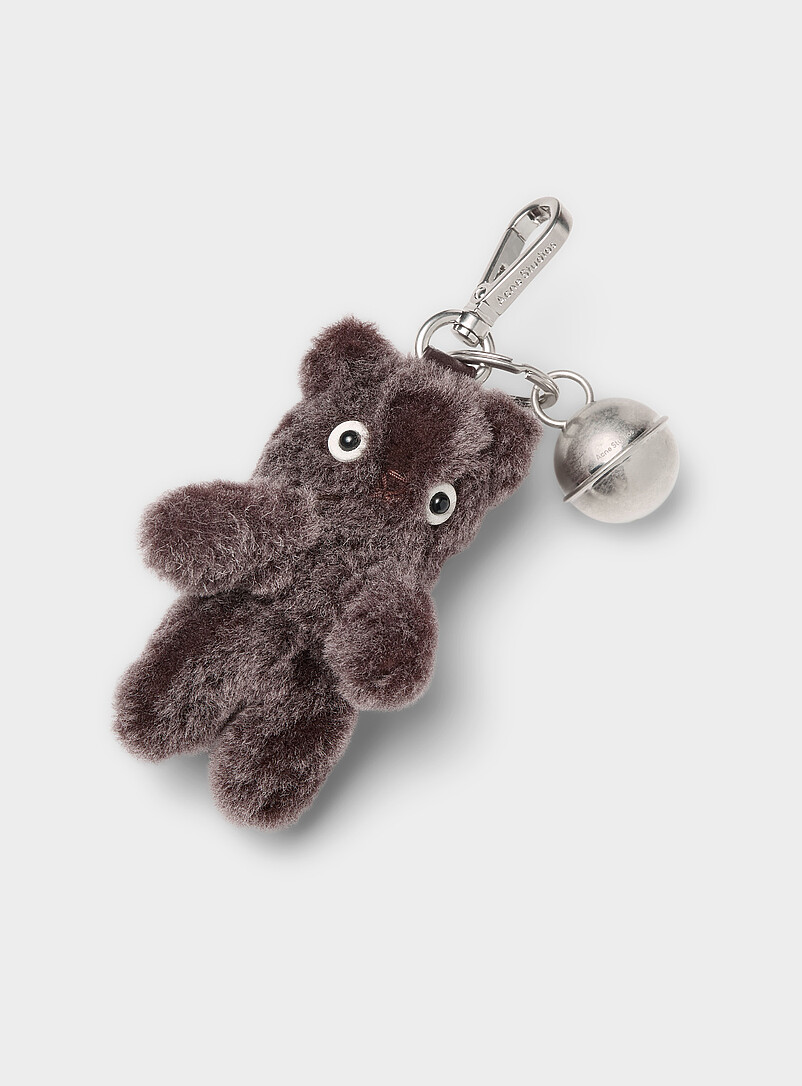 Bear And Bell Charm Key Ring