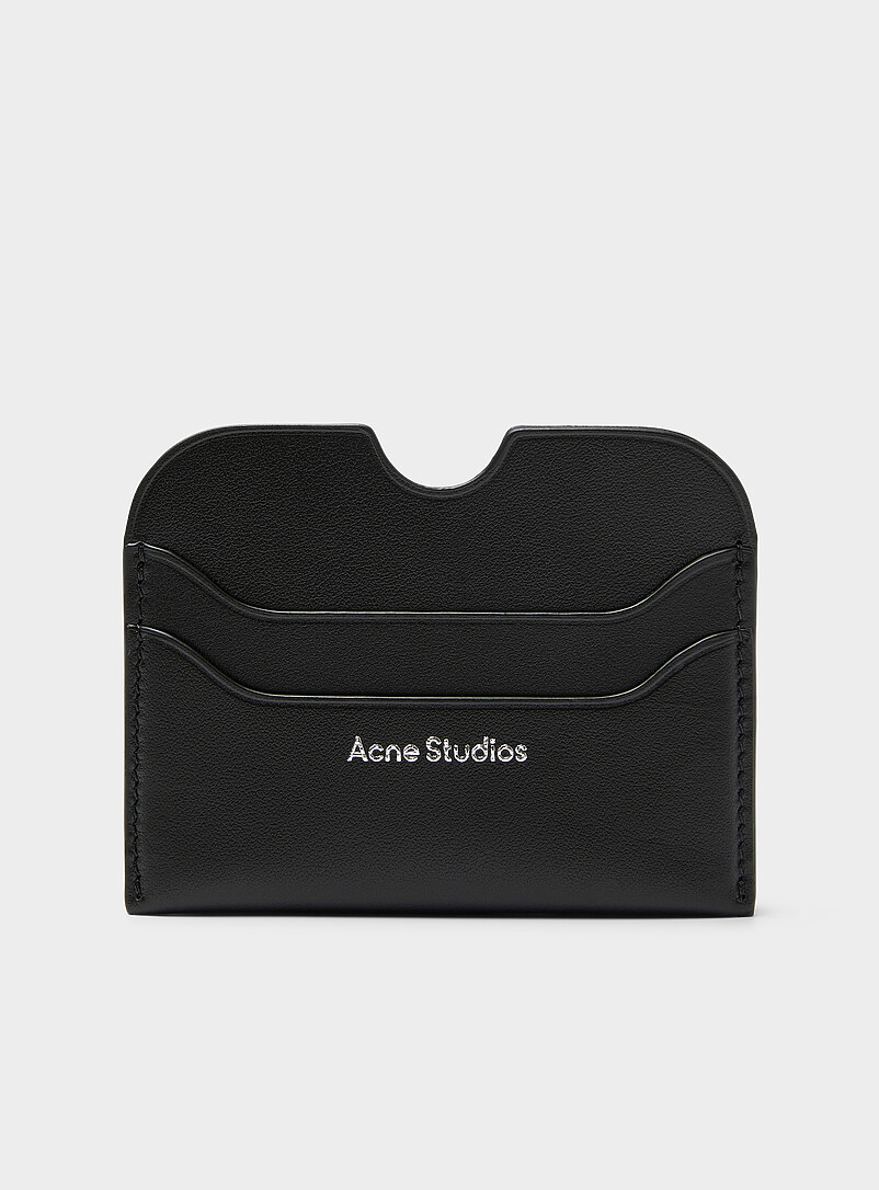 Leather Logo Card Holder