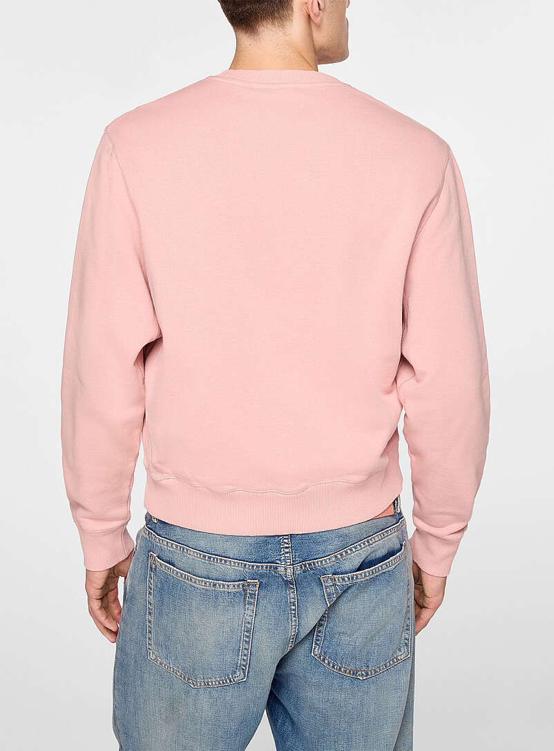 Washed pink cursive logo sweatshirt product image 3