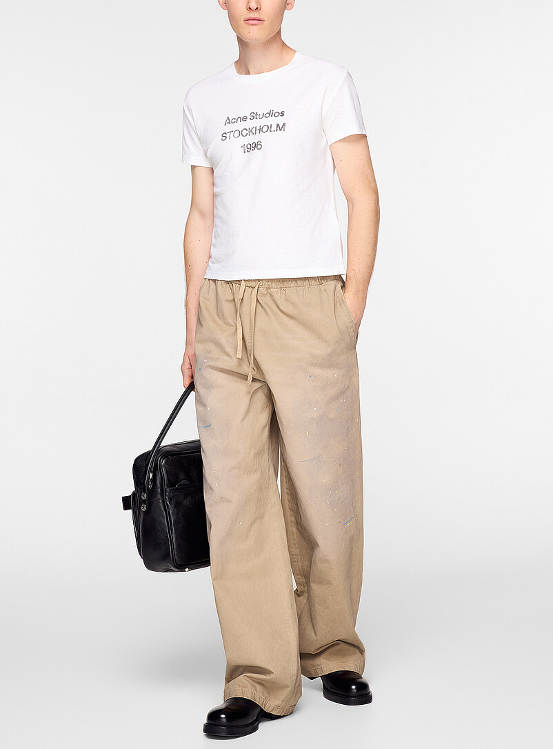 Distressed fitted T-shirt product image 2