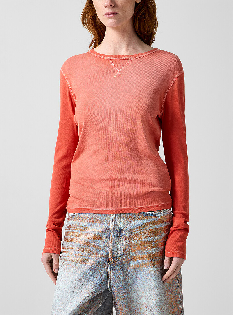 Logo faded jersey T-shirt product image (primary)