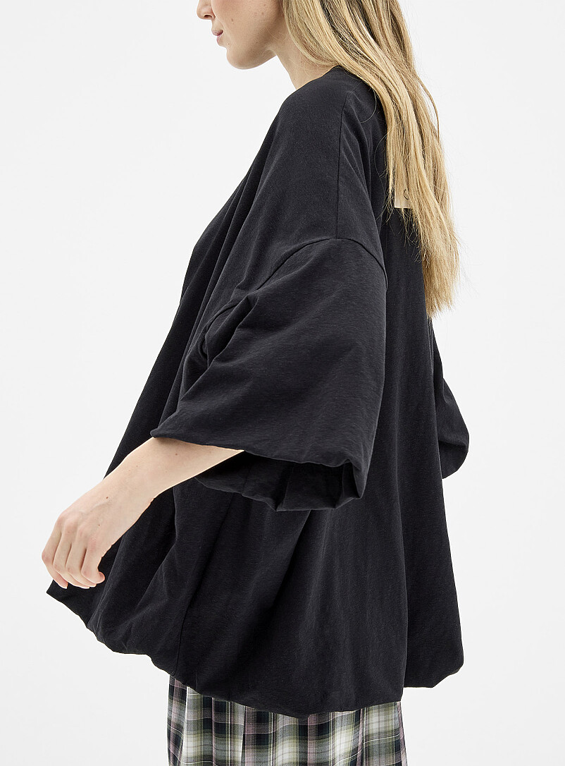 Gathered hem oversized T-shirt product image 2
