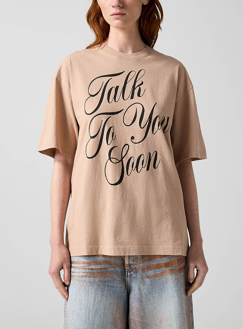Talk To You Soon oversized tee product image (primary)