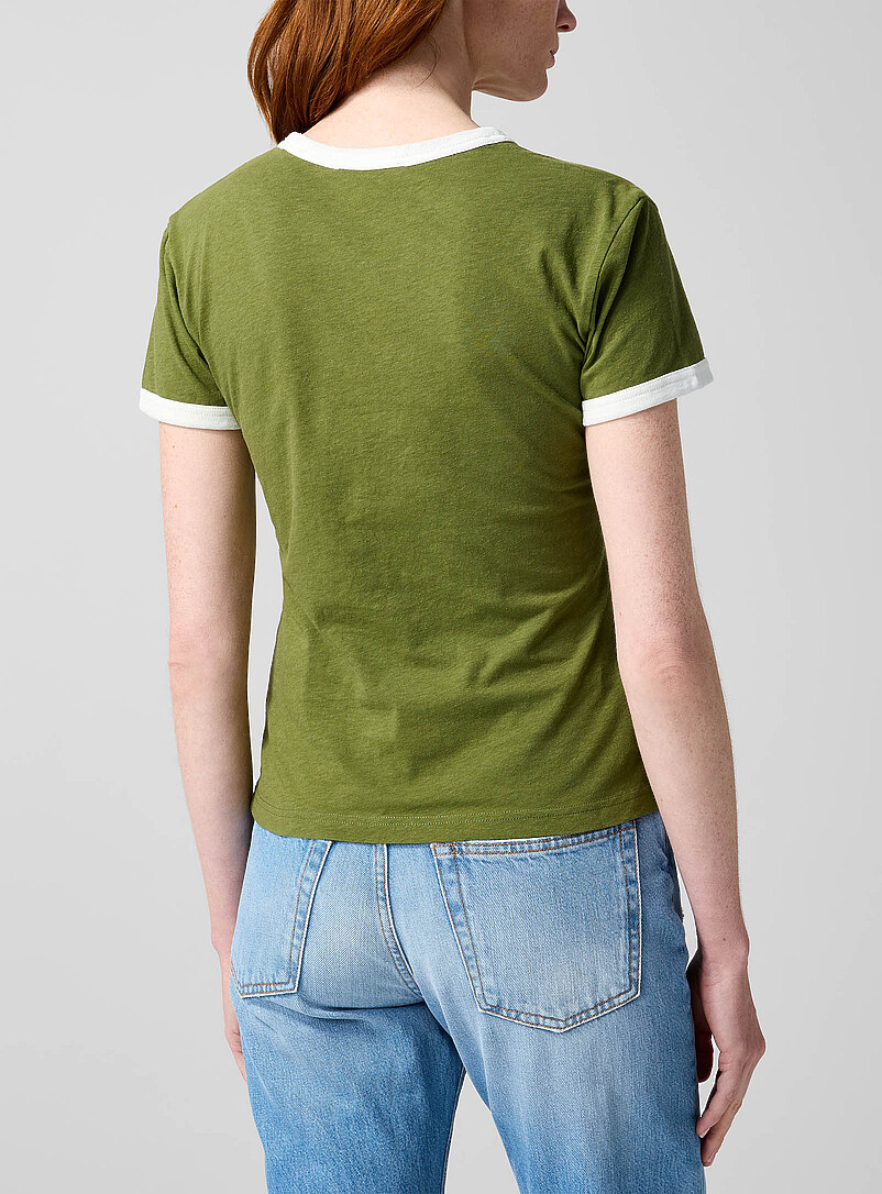 White rose T-shirt product image 2